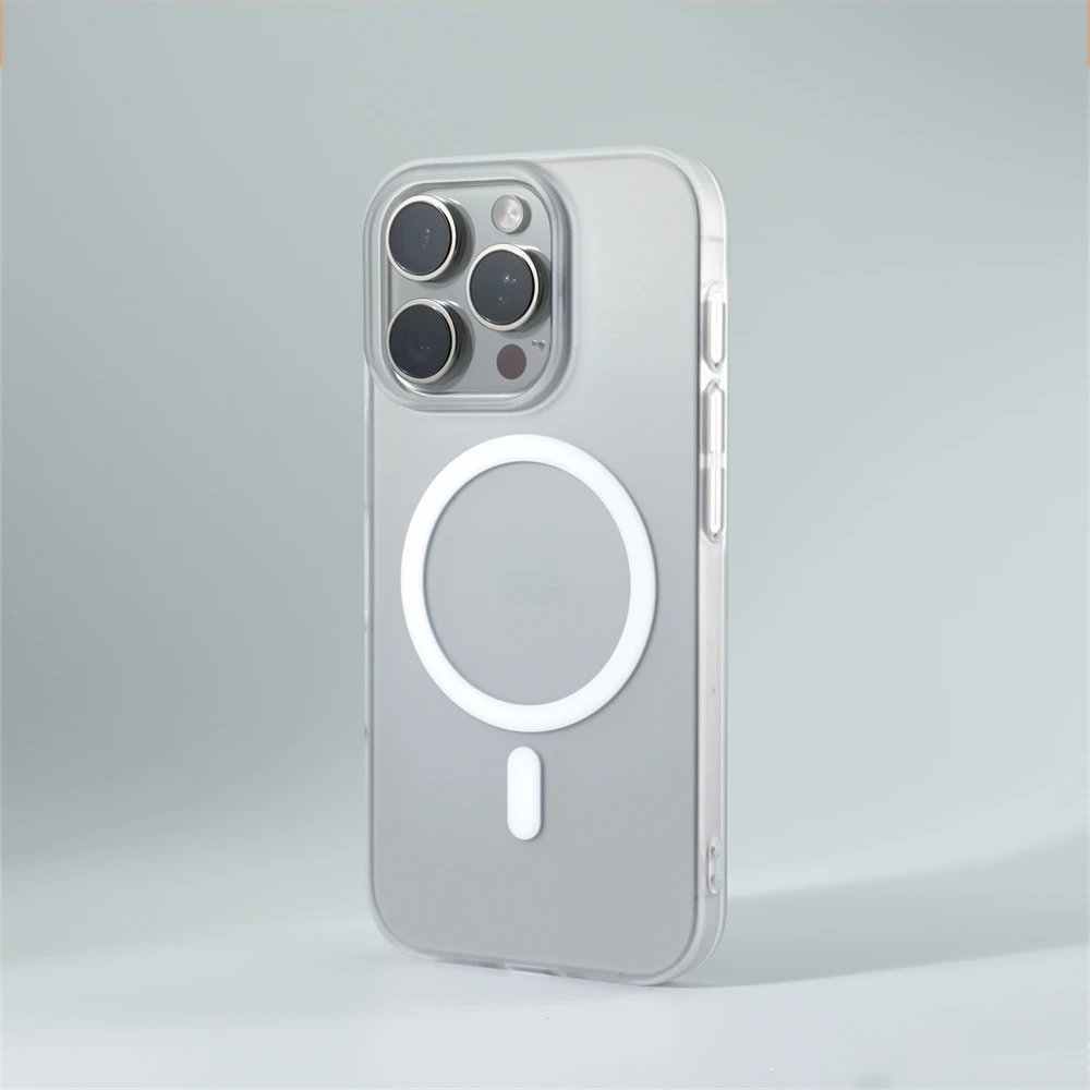 Ultra Thin Matte Hard Translucent Case with MagSafe Compatibility