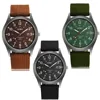 2024 New Men Watch Casual Calendar Function Hand Ornament Weaving Belt Luminous Sport Quartz Watches Birthday Gifts 2