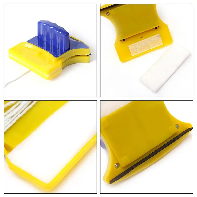 3-8mm Magnetic Glass Brush Handheld Double Side Glass Cleaning Brush Window Cleaning Magic Magnetic Windows Tools window cleaning brush,window cleaner