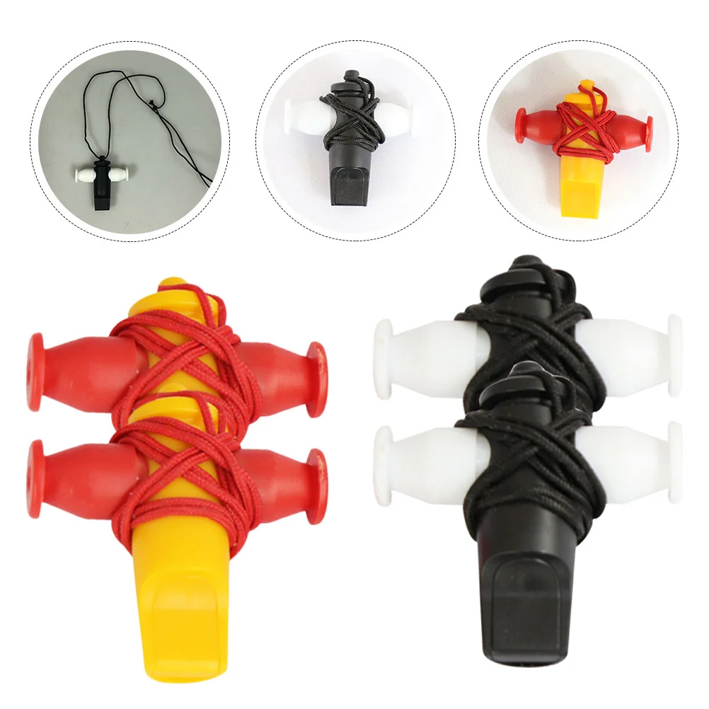 

4pcs Samba Whistles Musical Whistles Funny Samba Whistles for Stage Performance