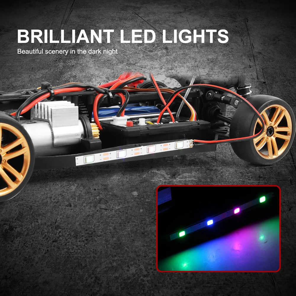 人気が高い Drift 36KM/H Car RC 4WD 2.4G 1:18 2188A HBX Race High Car 日焼け止め