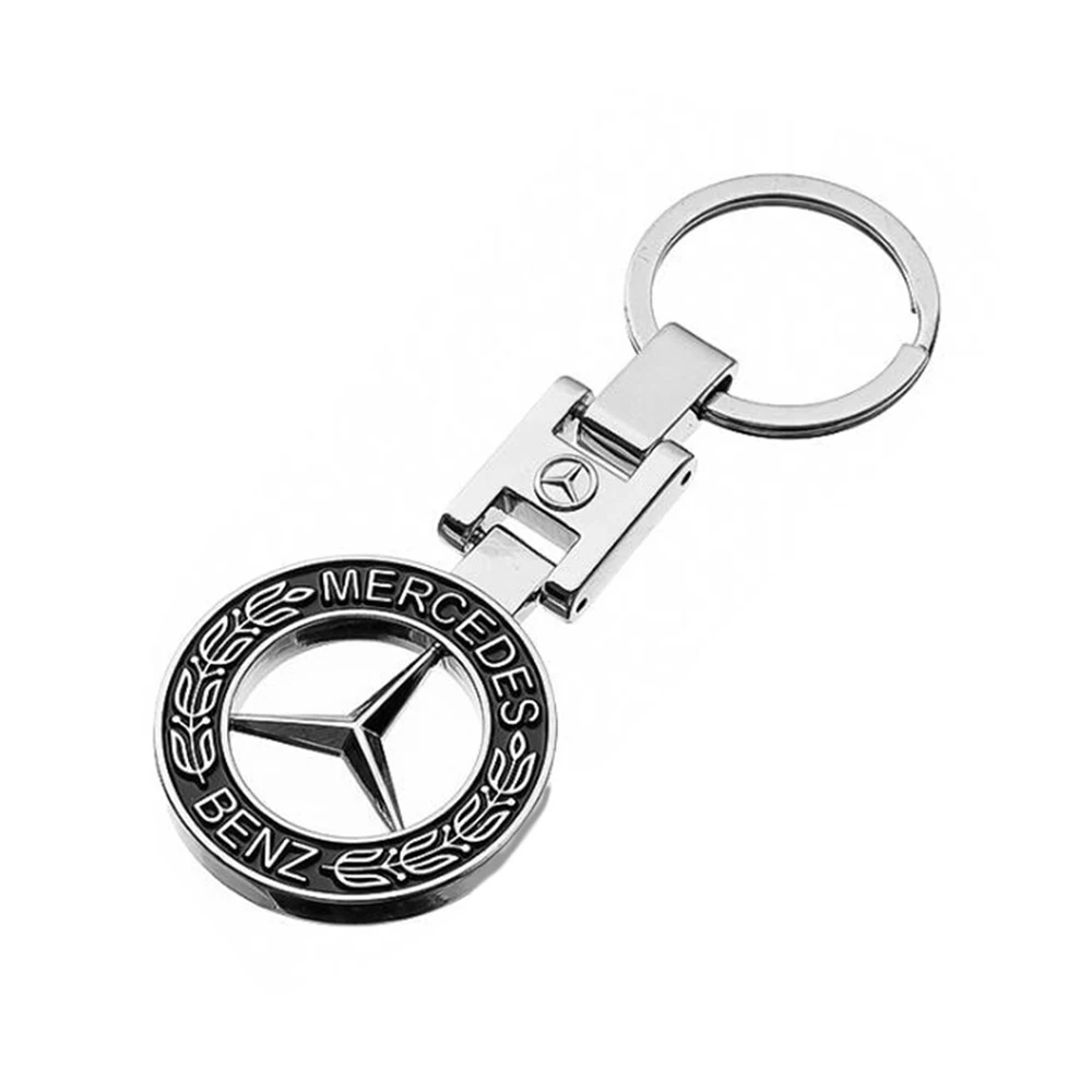 Mercedes-Benz Star Key Ring - Silver