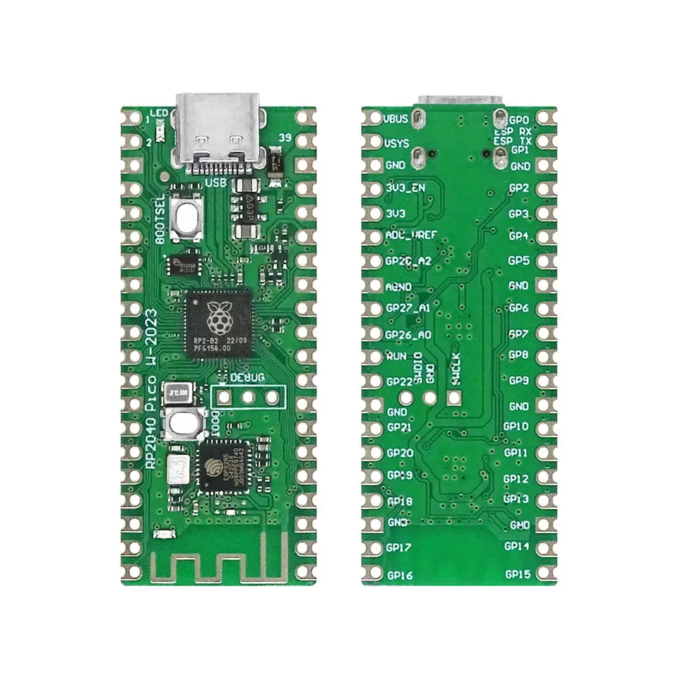 Raspberry Pi Pico Board RP2040 PICO W Dual-Core 264KB ARM Low-Power Microcomputers High-Performance Cortex-M0+ Processor image 5