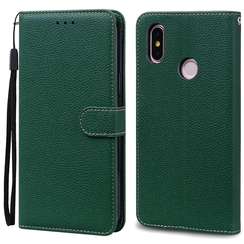 Luxury Leather Wallet Flip Case - Elegant Protective Cover