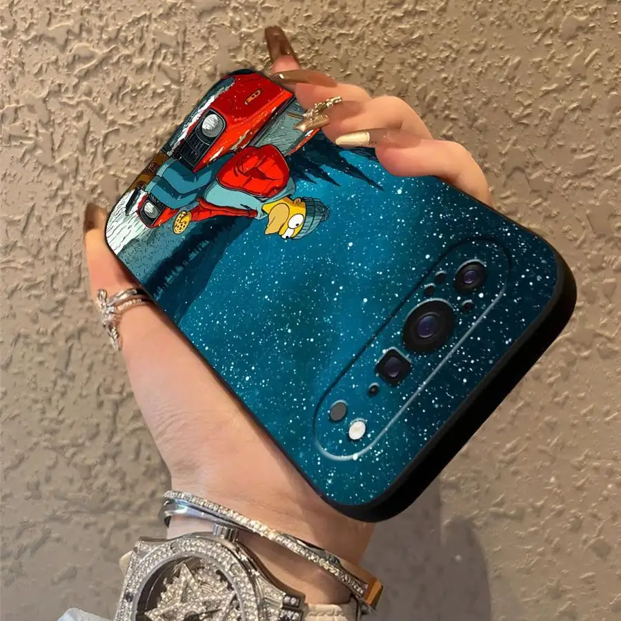 Cartoon Simpsons Phone Cover Case