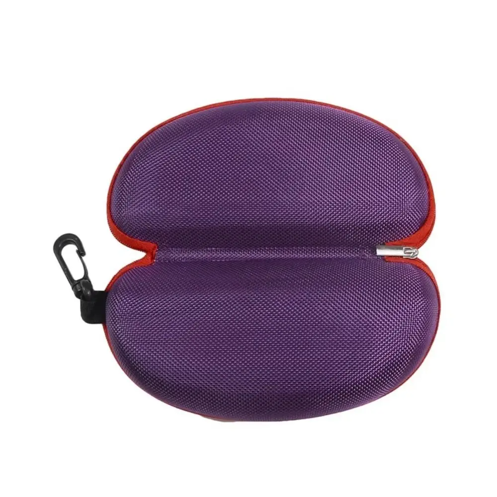 Mode EVA Brillenetui Karabinerhaken Hartschale Sonnenbrille Hartschale Reißverschluss Bunte Brillenhalter Tägliche Aufbewahrung – Detail 3
