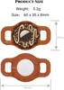 1/2 inch Airtag Cat Collar Holder, Air Tag Dog Collar Holder foe Tag, Anti-Lost Pet Collar Case Fit on Puppy  3/8" 1/2'' 5/8" 5