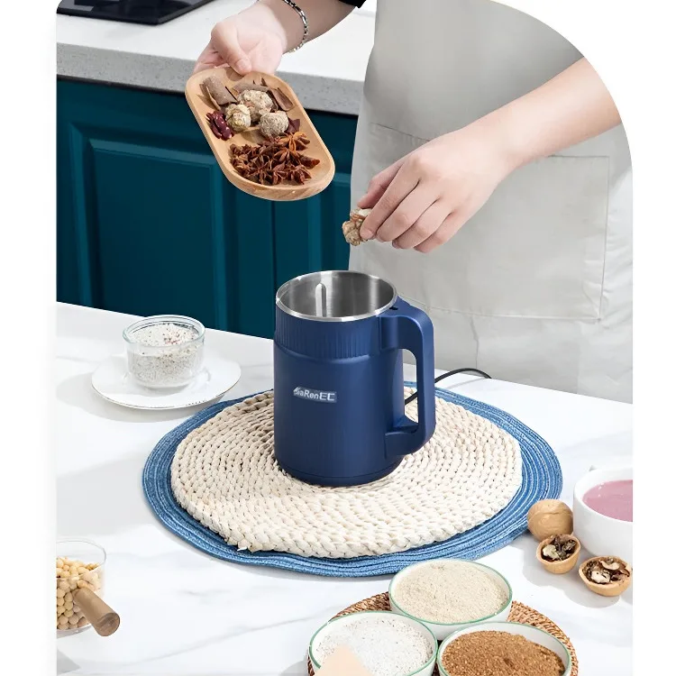 Household multifunctional grinder food processor mixer grinder portable eight-blade blade