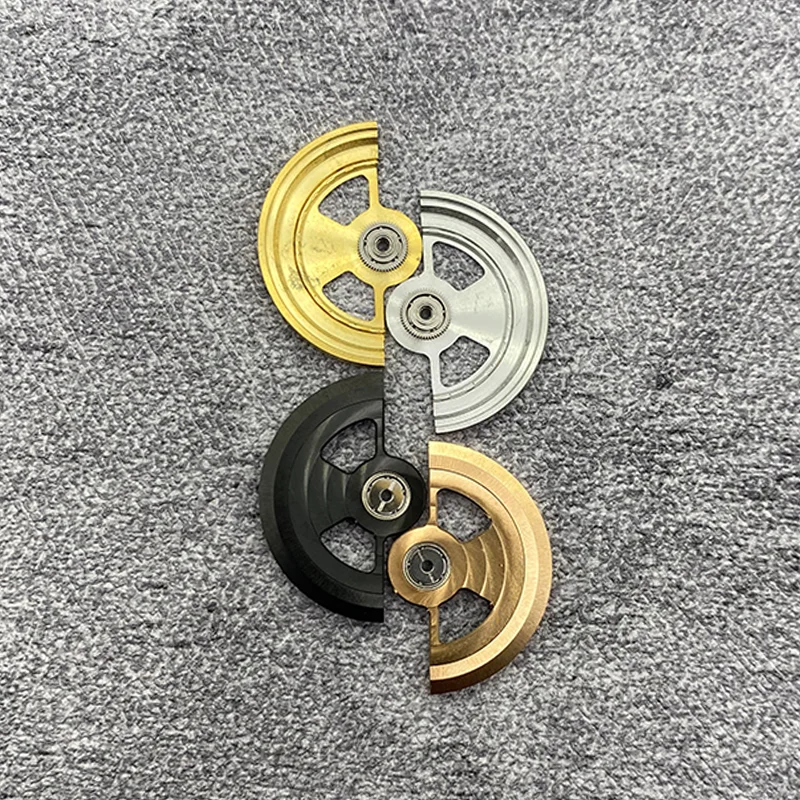 NH35 Automatic Hammer Rotor Fit For Seiko SK007 SPRD 4R35 4R36 Movement Rotor New Skeleton  Automatic Hammer Rotor