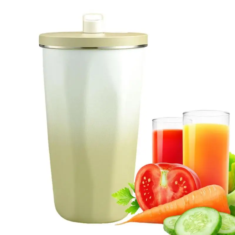 

Water Cup With Straw And Lid Stainless Steel Coffee Mug And Water Bottle Reusable And Insulated Modern And Eye-Catching Design