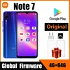 Google rom Xiaomi Redmi Note 7 6G 64G Cellphone Original Smartphone Qualcomm Snapdragon 660AIE 1