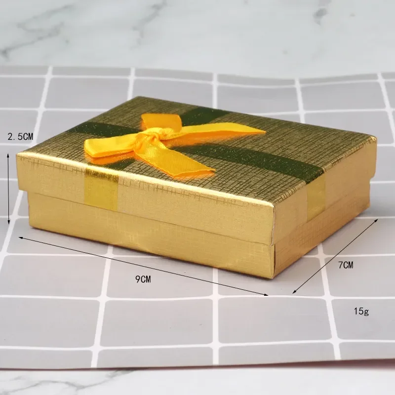 Velvet Metal Necklace Holder and Cardboard Jewelry Gift Box with Butterfly Bow – Sponge... - SKU VMNH1054 - UGI Packaging