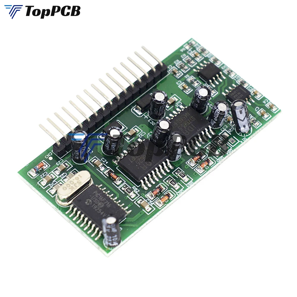 PIC16F716 IR2110S DC AC Inverter a onda sinusoidale pura Boost Driver Board modulo Driver di controllo della frequenza regolabile per viaggi in auto - immagine 6