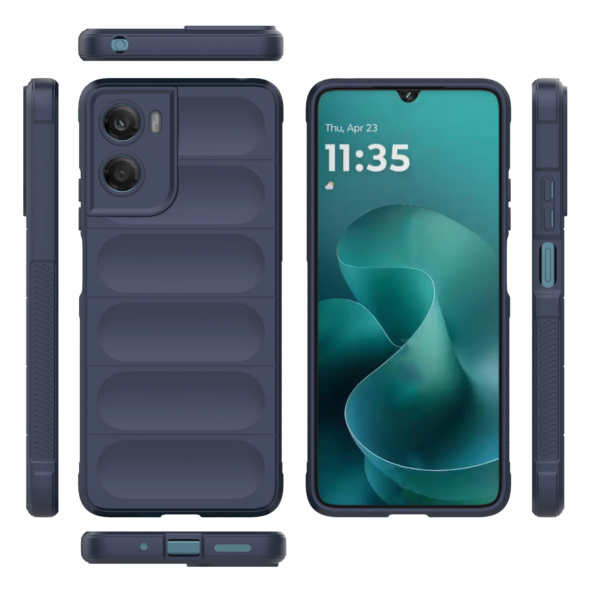 Liquid Silicone Fashion Case – Non-Slip, High-Quality Bumper