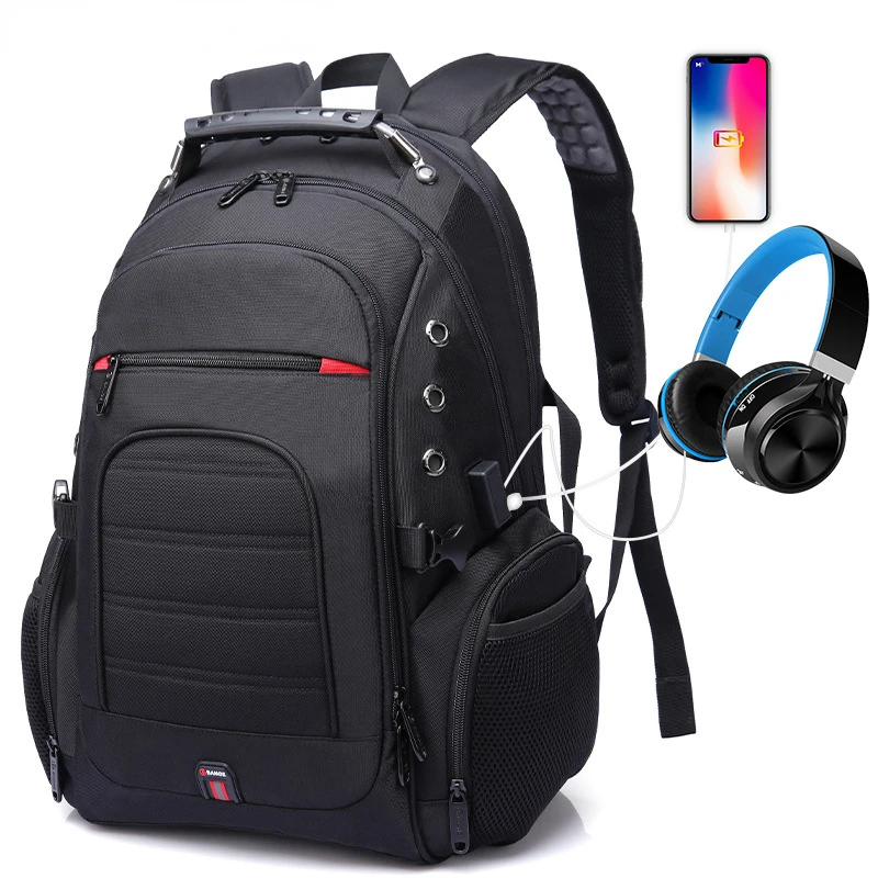 

Chikage New Student Schoolbag Multi-function Outdoor Men's Computer Backpack Large Capacity Unisex Waterproof Backpack