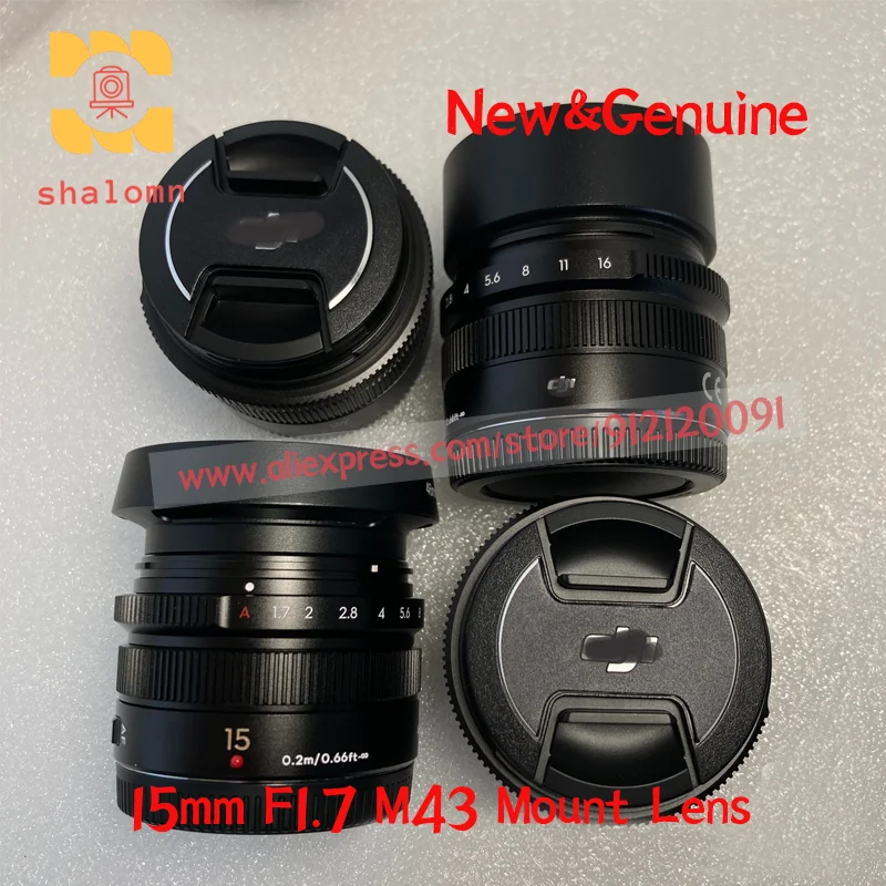 DJI 15mm f1.7 マイクロフォーサーズ　m4/3マウント Original For DJI 15mm F1.7 M4/3 Mount Lens For Panasonic GF6