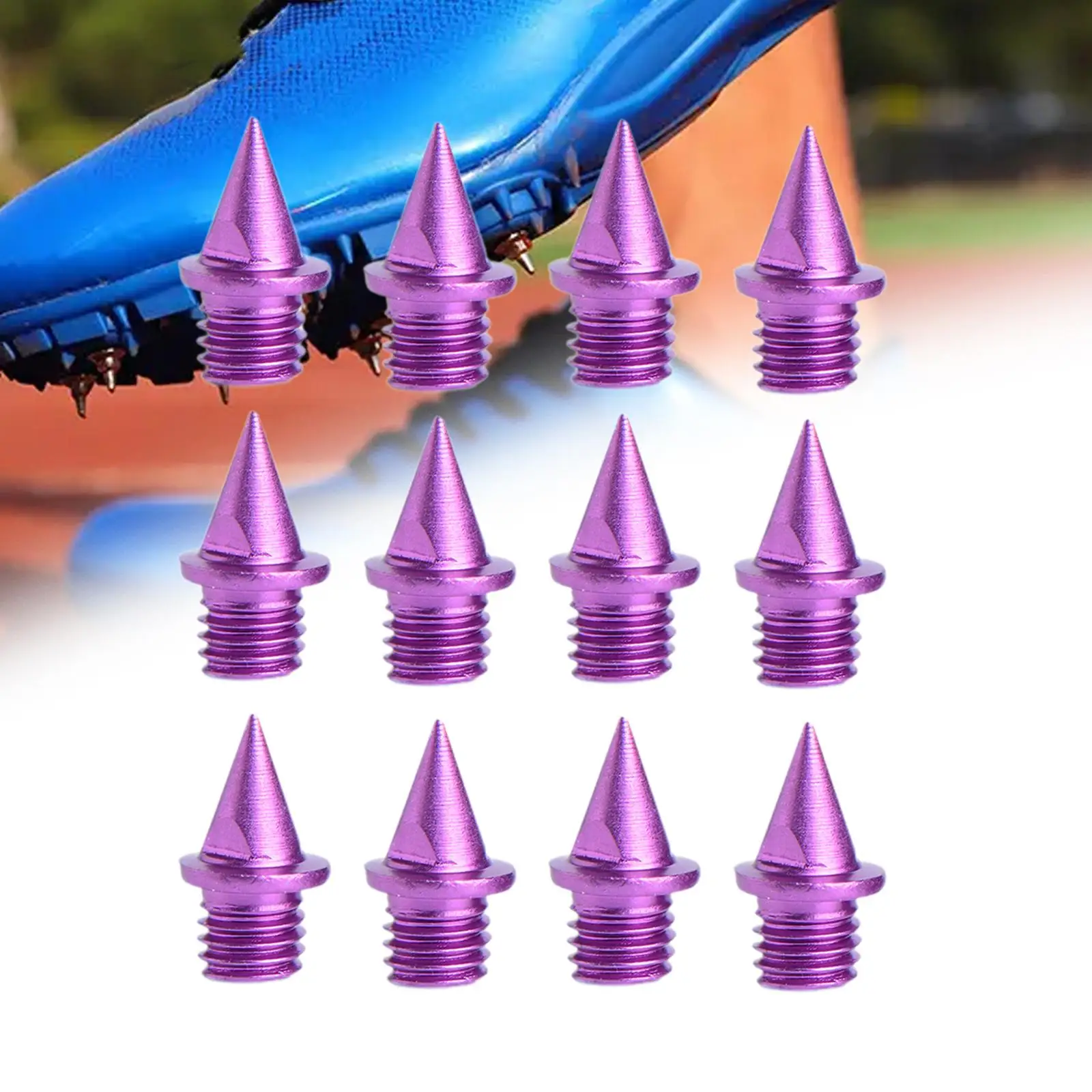 12Pcs Track and Field Running Spikes for Sports Short Running Competition