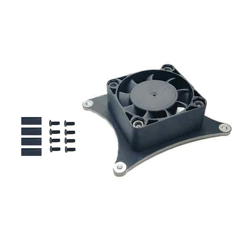 

For Raspberry Pi 4B /3BPWM Cooling Fan Temperature Control And Adjustable Speed Regulation Mute Large Air Volume Fan