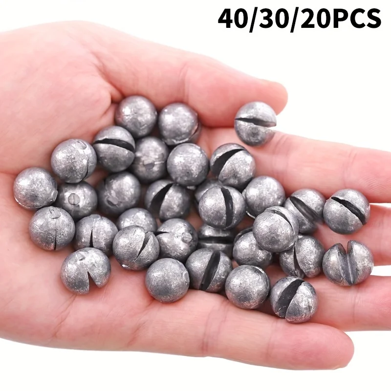 Plombs de pêche TAKBAS plombés amovibles ronds 7g à 1g pour toutes techniques