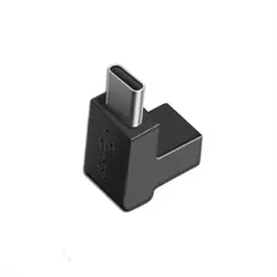 USB Type - C Female to Female 10Gbps Portable Fast - Charging Extension Adapter (M to F vertical bend)