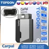 TOPDON Carpal OBD2 Scanner for Car All System Diagnostic Tool Vehicle Health Check Smog Check Battery Test IOS Android BT 5.0