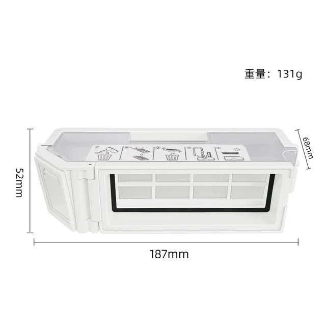 Ecovacs Deebot T20 Omni T20e accesorios, cepillo lateral principal, paño de fregona, filtro HEPA, bolsa de polvo, piezas de repuesto - Imagen 2