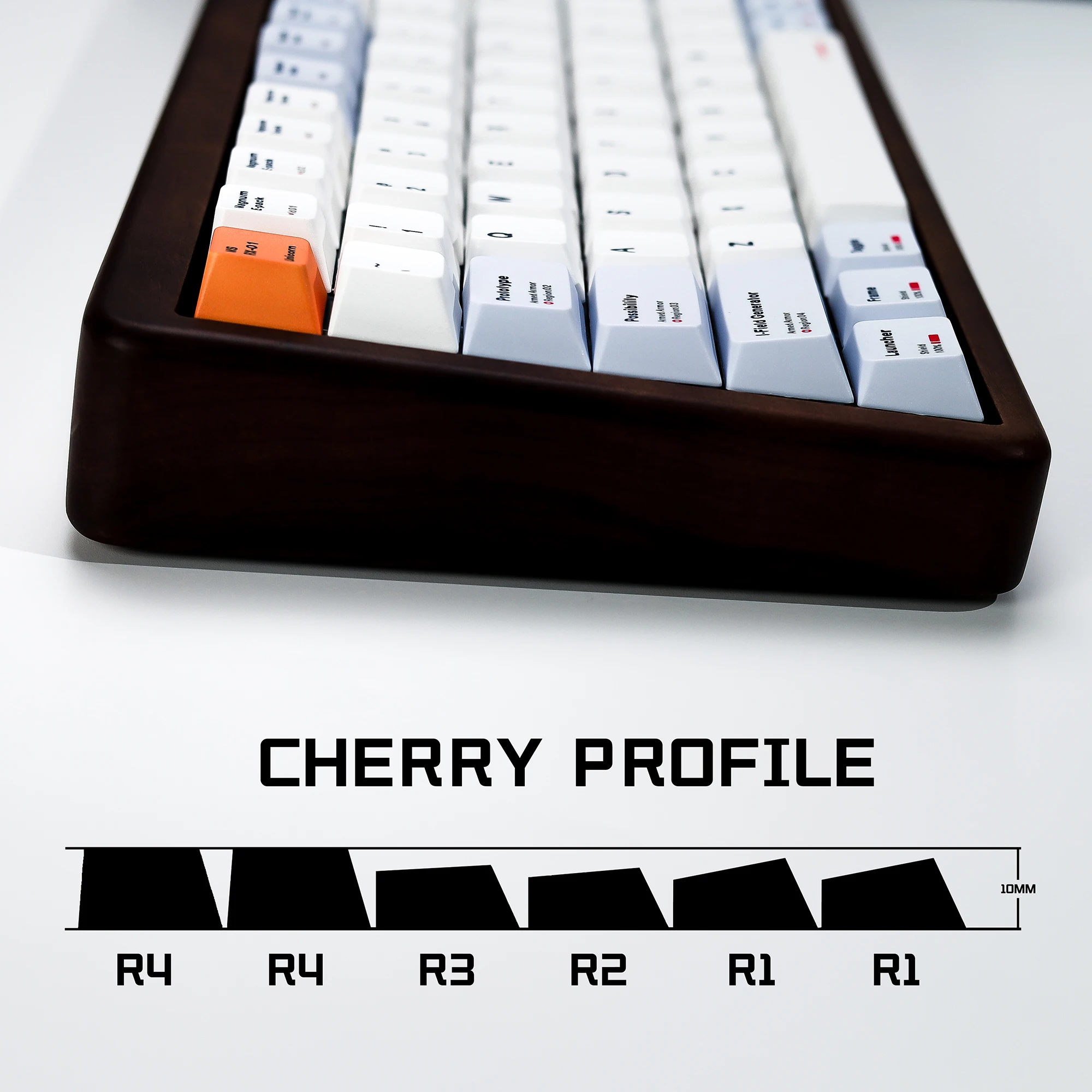 KBDiy 139-Key Korean Minimalist Cherry Profile PBT Keycap Set