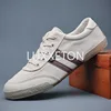 2024 Autumn New Men's Low Top Canvas Shoes Korean Edition Classic Student Casual Flat Bottom Lacing Breathable Board Shoes 3