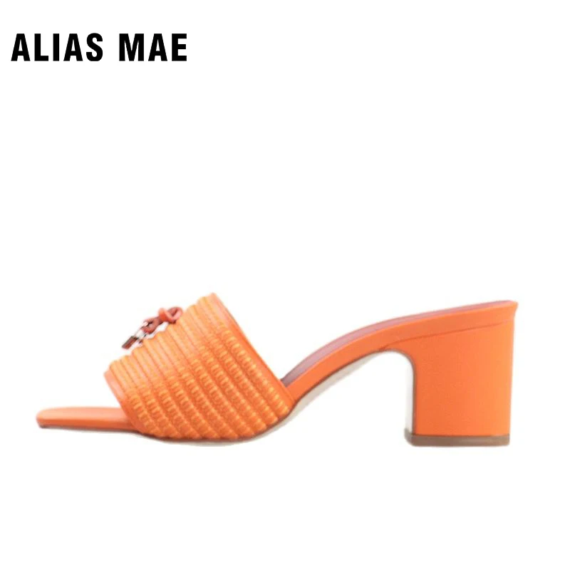 

ALIAS MAE Minimal Luxury Top Design 2023 Luxury Features Top Handmade Outdoor Beach High Heel Slippers