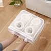 Laundry Shoe Bag, Fine Mesh Zipper Closure Hanging Shoe Washing Bag for Washing Machine 5