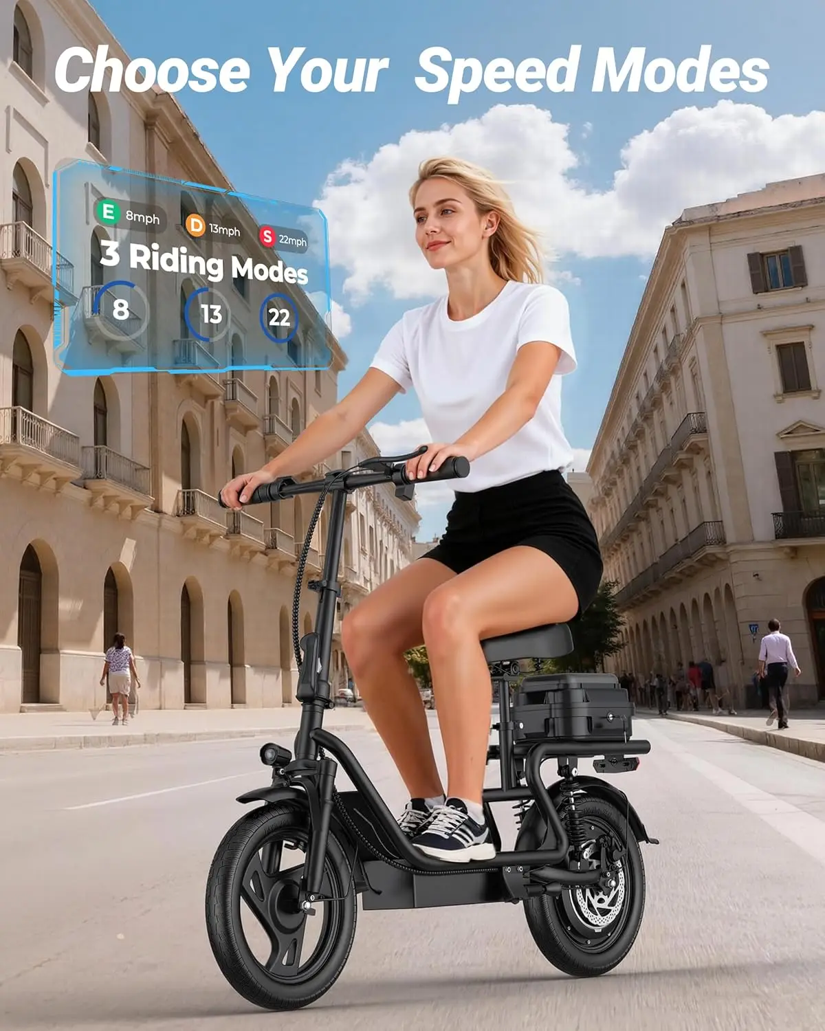 Electric Scooter for Adults,14 3