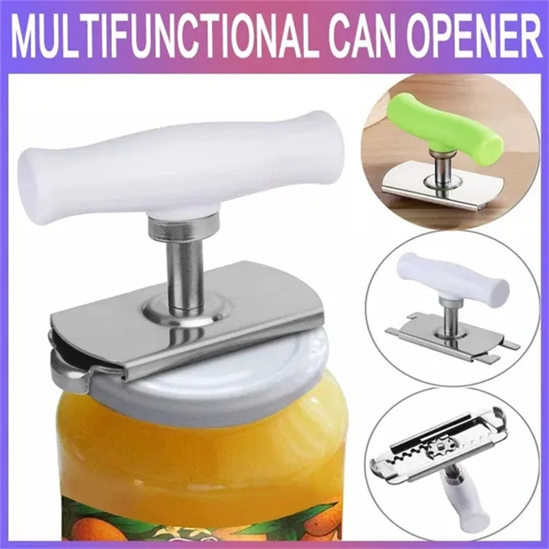 Portable Manual Can Opener Beer Opener Screw Capper Kitchen Utility Gadget  Multi-purpose Labor-saving Can Opener Jar - Openers - AliExpress