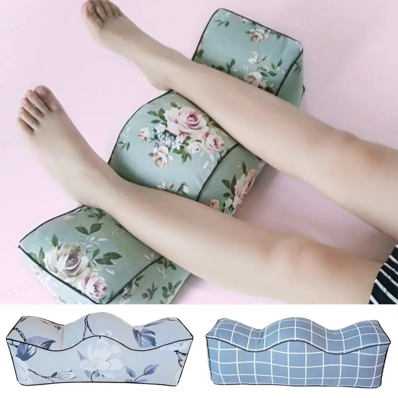 

Leg Elevation Pillows Bed Spacer Cushion Wedge Pressure Relief Sleep Aid Knee Pillow Leg Pillow for Sleeping Reading Rest