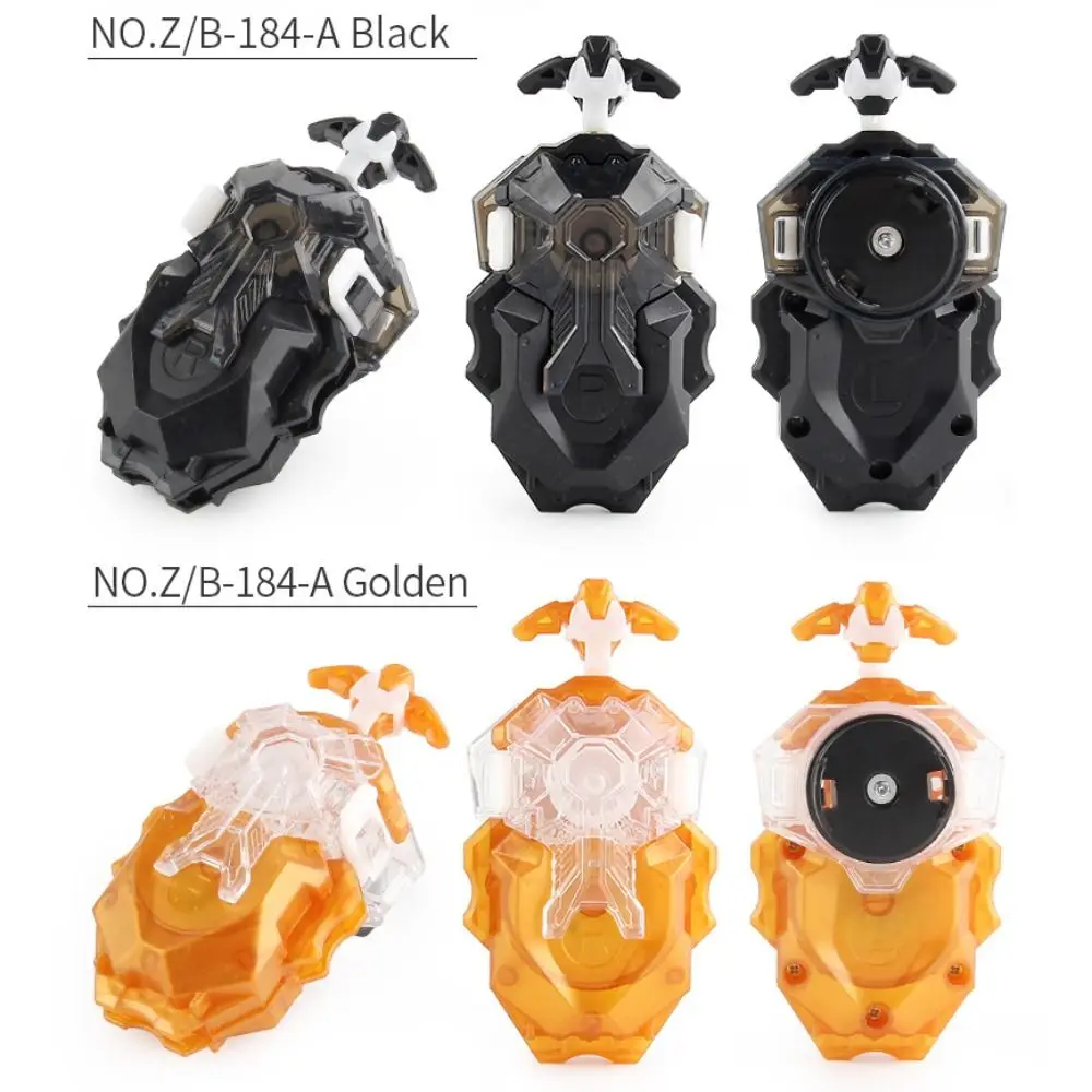 Spinning Tops Launcher Beyblade Fighting Gyro Spinning Top Set Metal Tube With Launcher Crack Series Anime Kids Gift Funny
