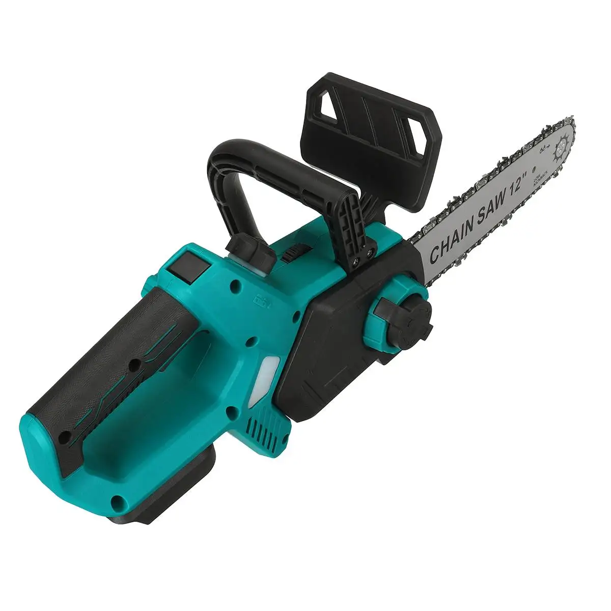 12 인치 브러시리스 전기 체인 톱 전원 디지털 디스플레이 Makita 20V 배터리 용 무선 전기 톱 정원 나무 가지 절단