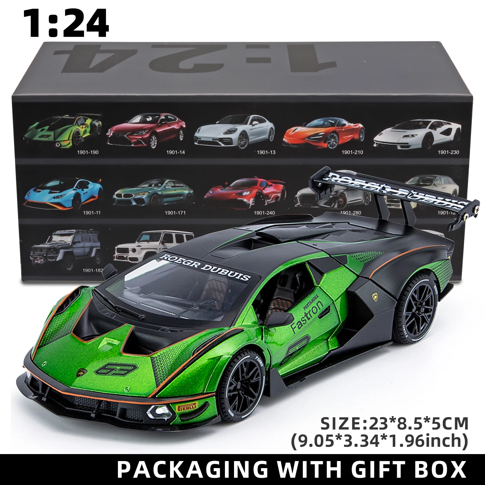 Green with Box