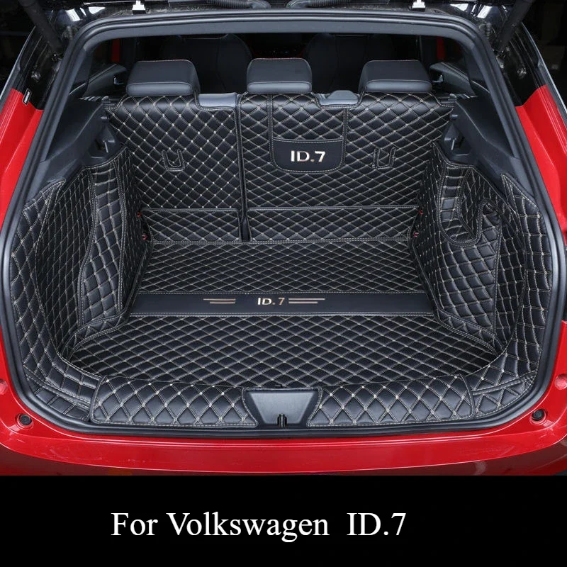 ELMASLINE 3D rubbermatten & kofferbakmat voor VW ID.7 (ID7) Tourer/Kombi 2023-2025 | Accessoires voetmatten kofferbakmat
