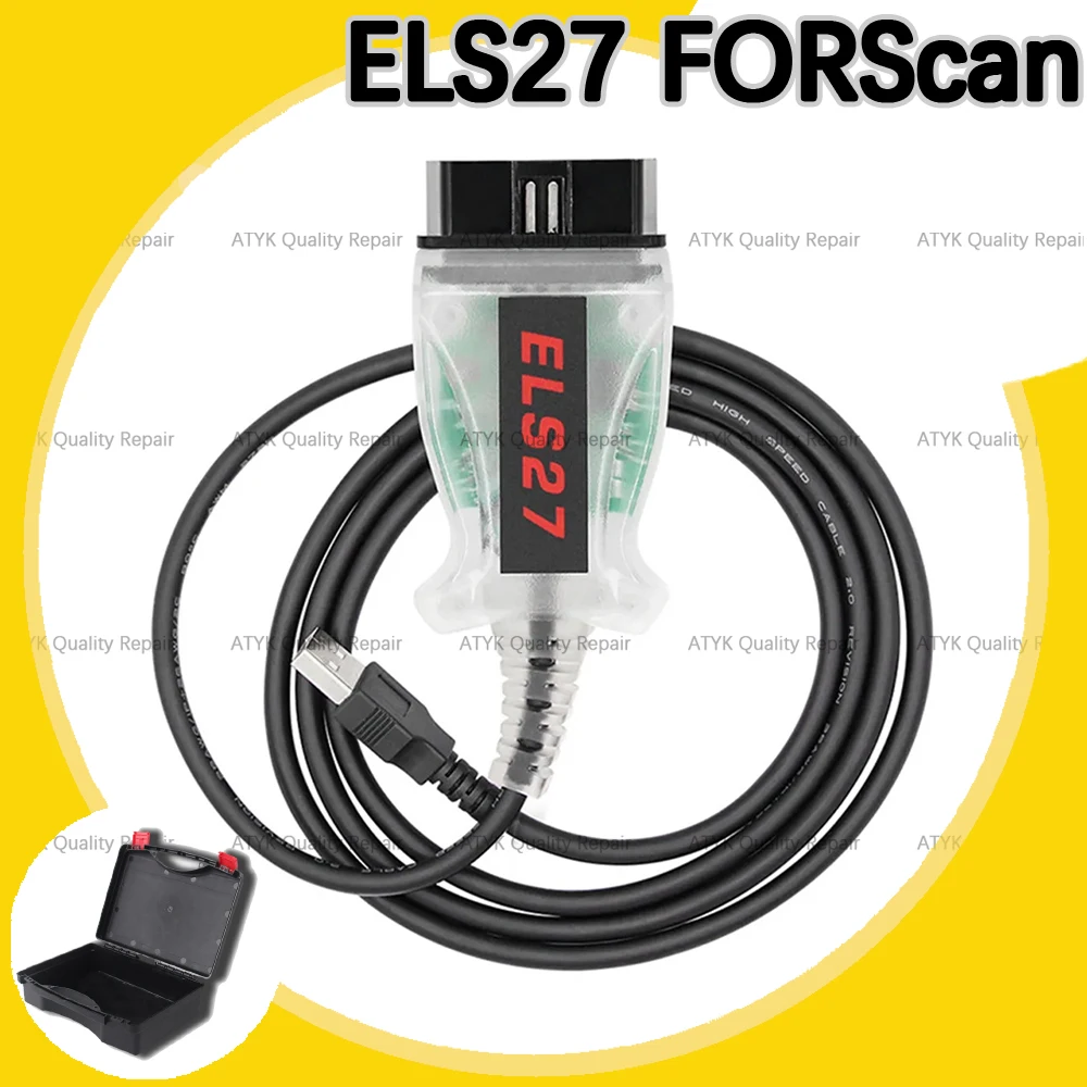 

ELS27 FORScan V2.3 Diagnostic Cable OBD2 Scanner Repair equipment inspection tools els27 forscan V2.3.8 tuning auto cable new