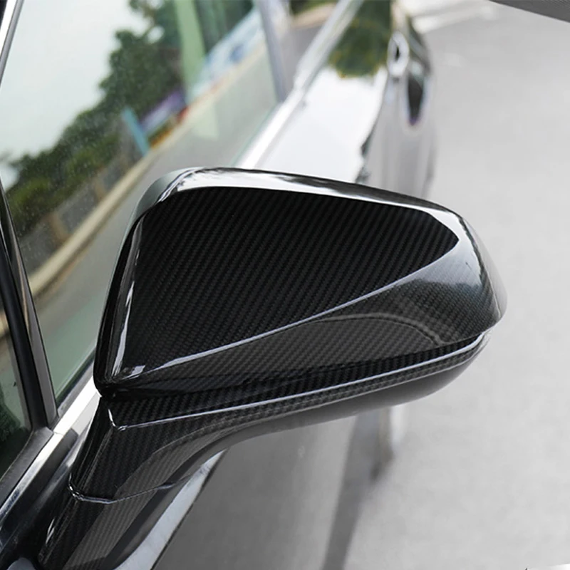 

Car Side Rearview Mirror Decoration Cover Trim Sticker Styling For Lexus NX 260 300h 350h 2020-2022 ABS Carbon Fiber LHD RHD