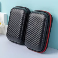 Зарядное устройство для наушников, кабель для хранения данных, сумка для жесткого диска, простая портативная коробка на молнии для наушников — изображение 4