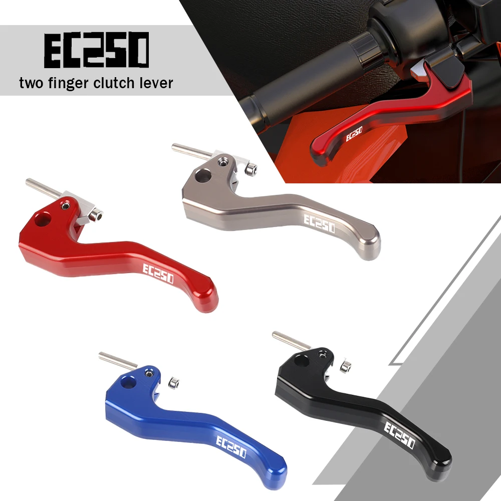 

EC250 Motocross Labor-saving Clutch Lever BrakTec 30% Force Reduction For EC 250 2022-2023 With"EC250 "LOGO Motor clutch lever