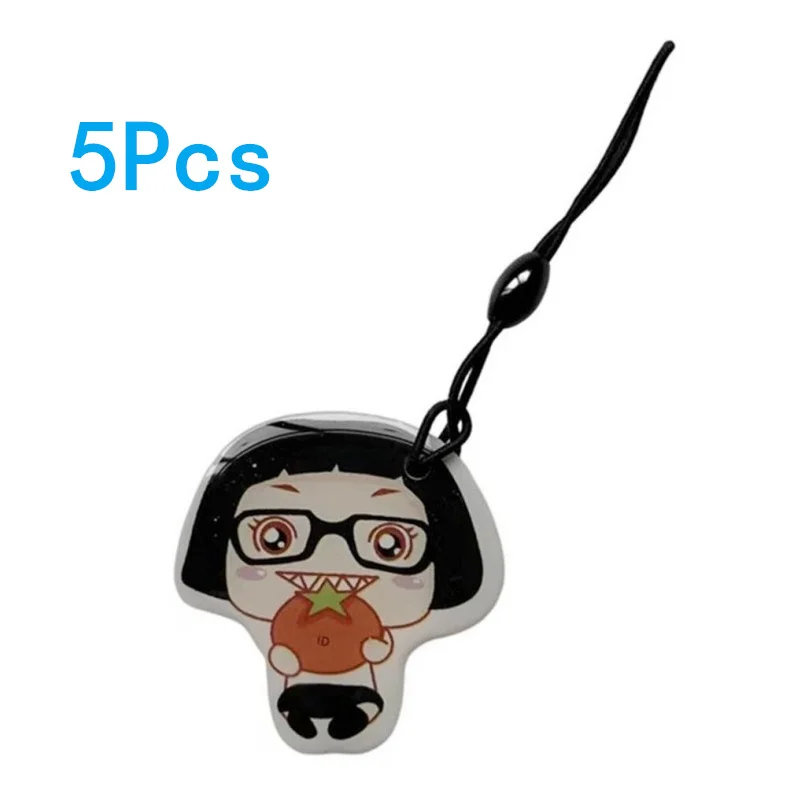 Rewritable RFID Key Tag with EM4305 T5577 Chip - 5 Pack