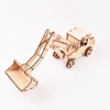Hydraulic Loader 3D Wooden Puzzle Bulldozer Construction Car Toys Truck Shovel Loader 2CH  For Model Building Kits for Kids 3