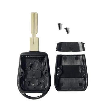 10 pcs Chiave telecomando per BMW E31 E32 E34 E36 E38 e39 E46 Z3 Fob Uncut caso chiave - KEYYOU 10 pcs 3 Pulsante Lama Uncut Caso Chiave A Distanza di Chiave Dell automobile
