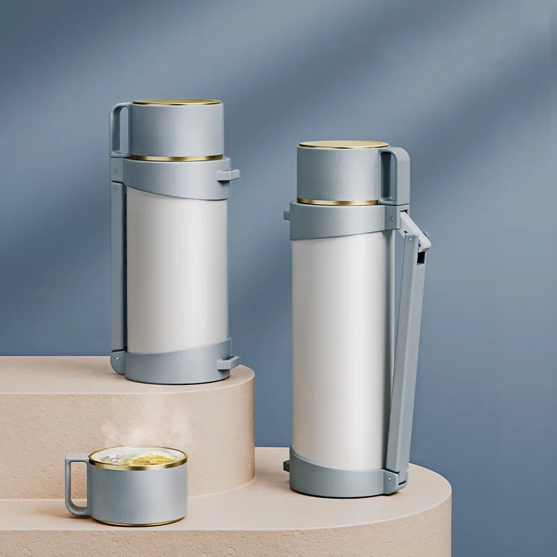 Nordic Coffee Thermos Pot Water Bottl Stainless Steel Travel Specialty Thermos Pot Car Vacuum