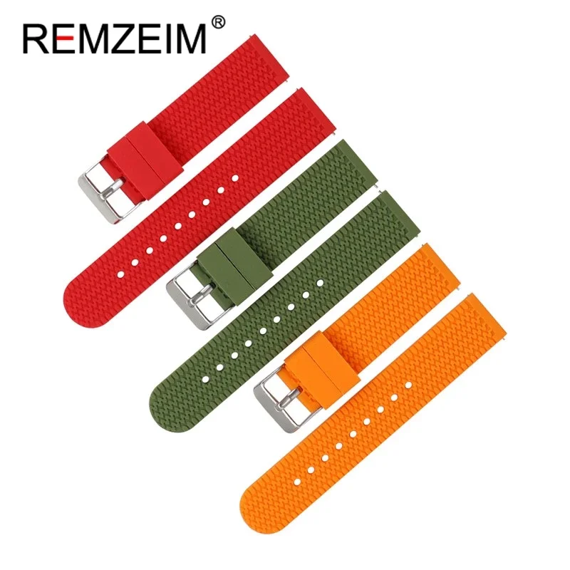 Silicone Quick Release Watch Band Replacement Strap