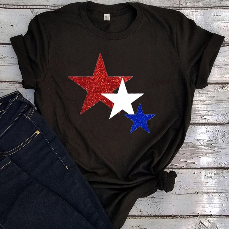 

4th of July Womens Shirt 4th of July T-shirts Aesthetic Patriotic Shirts 4th of July Tee Fourth of July Vintage Clothes