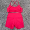 Red Yoga Set
