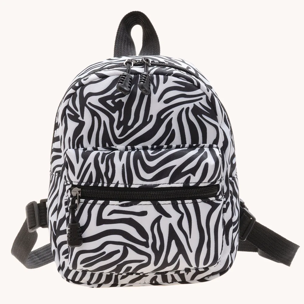 Nylon Animal Pattern Backpack for Women Casual Daily Use