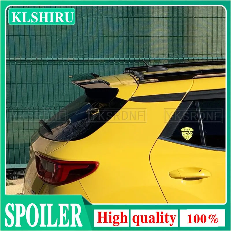 UseForKIAStonic20172021SpoilerABSPlasticCarbonFiberLook